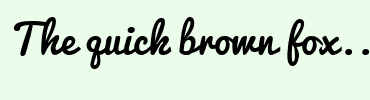 Image with Font Color 000000 and Background Color EBFCEB